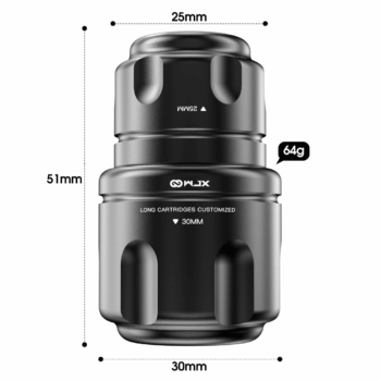 Grip WJX para cartucho largo