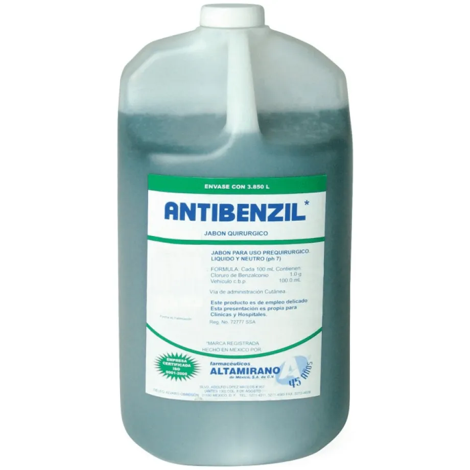 Antibenzil Jabón Quirúrgico