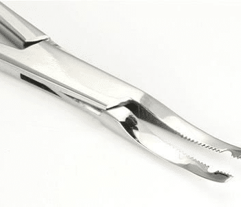 Thin 5" MicroDermal Pinzas de acero