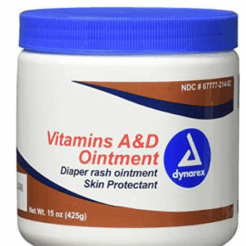 Frasco de vitamina A & D