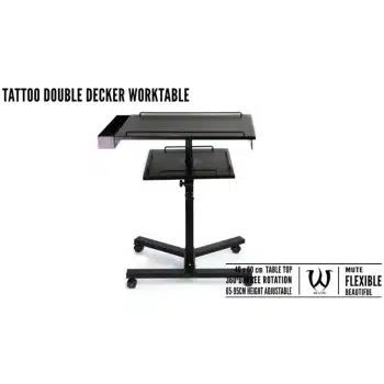 Mesa de trabajo de 2 pisos