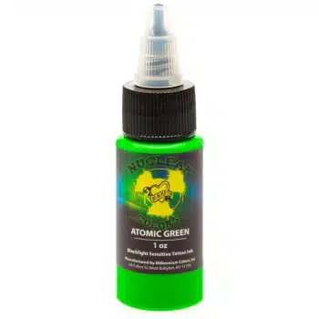 Mom's Nuclear Blacklight Atomic Green