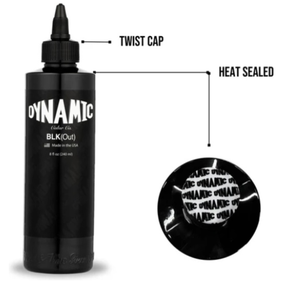 Dynamic BLKout Tattoo Ink