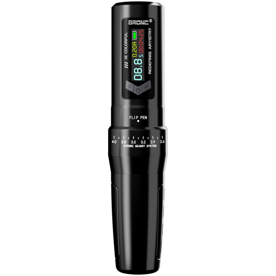 Bronc SIREN Adjustable Wireless Tattoo Pen