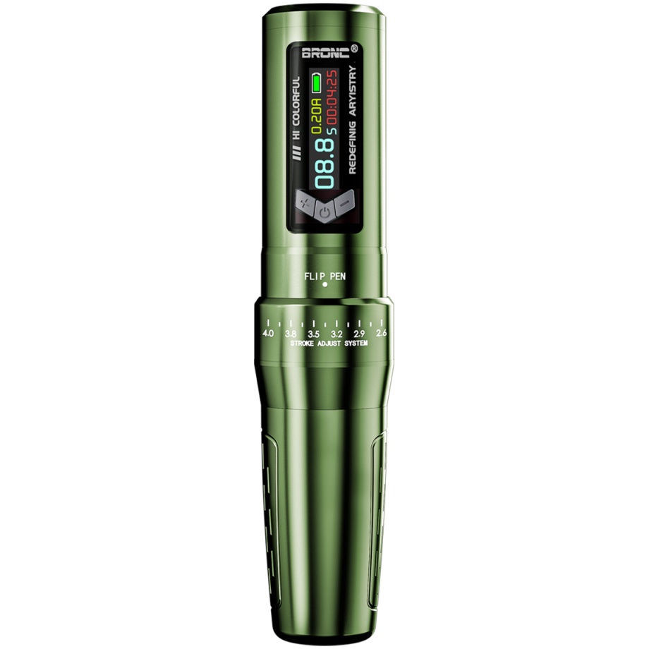 Bronc SIREN Adjustable Wireless Tattoo Pen