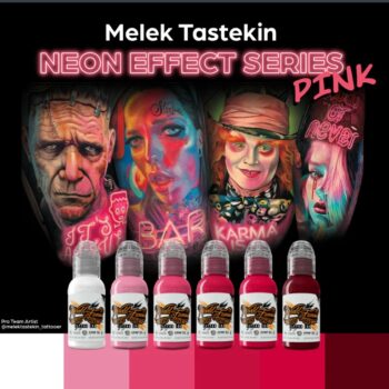 Melek Tastekin Pink Neon Effect Series