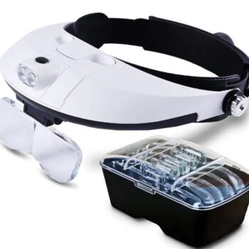 Diadema con Lupa y luz led
