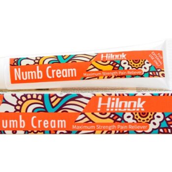 Hilook Numb Cream antes del Tattoo